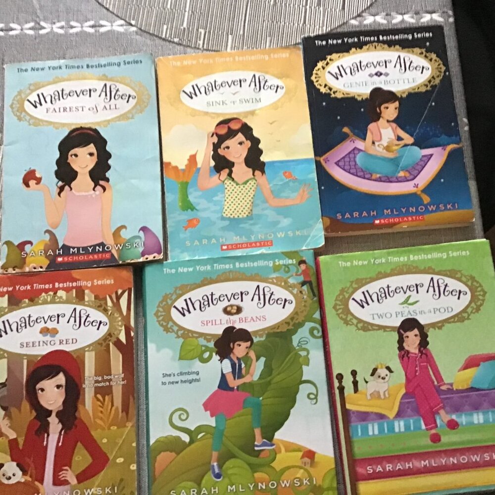 Lot of 6 Whatever Book Series Books--Homeschooling